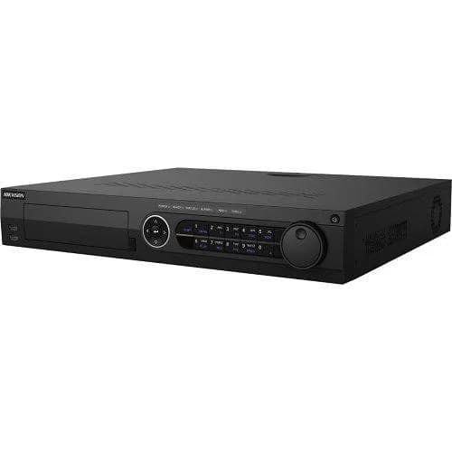 DVR IDS-7332HQHI-M4/S 32 canale IDS-7332HQHI-M4/S, Turbo HD, H.265 Pro+/H.265 Pro/H.265/H.264+/H.264 video compression, BNC interface (1.0 Vp-p, 75 Ω), pana la 48-ch IP camera inputs Up to 1080p Lite@15 fps encoding capability, HDTVI/AHD/CVI/CVBS/IP video inputs, 4 SATA, dimensiuni: 440 × 399 × 72