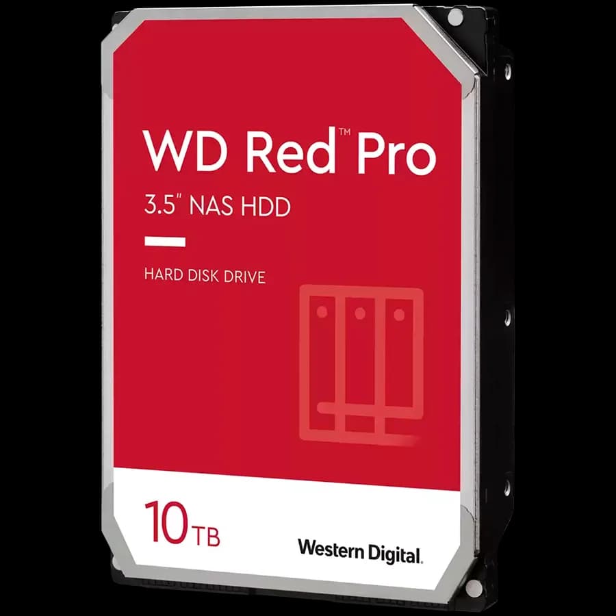 HDD NAS WD Red Pro 10TB CMR, 3.5, 512MB, 7200 RPM, SATA, TBW: 550 "WD103KFBX"