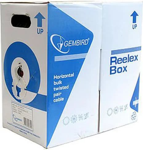 ROLA CABLU UTP GEMBIRD, Cat6, 305m, Cupru, Solid, AWG24, "UPC-6004SE-SO"