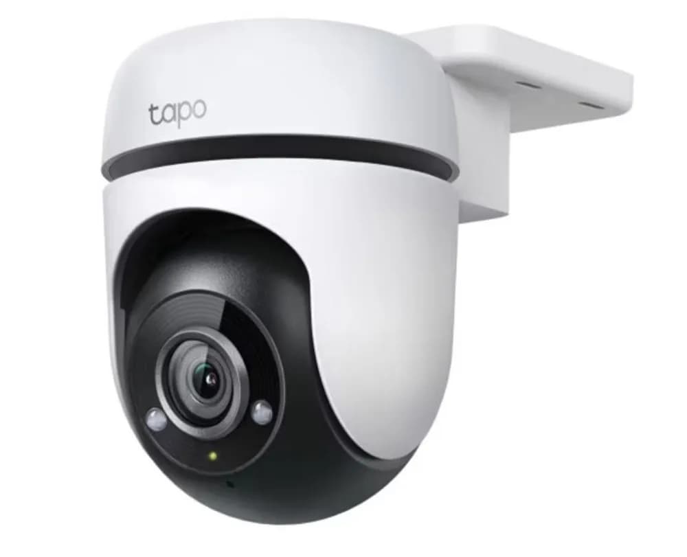 CAMERA IP Exterior TP-LINK, FHD 1920x1080, IP65, dist. IR 30 m, Pan/Tilt, wireless, microfon, carcasa plastic, slot SD card da, "Tapo C500"