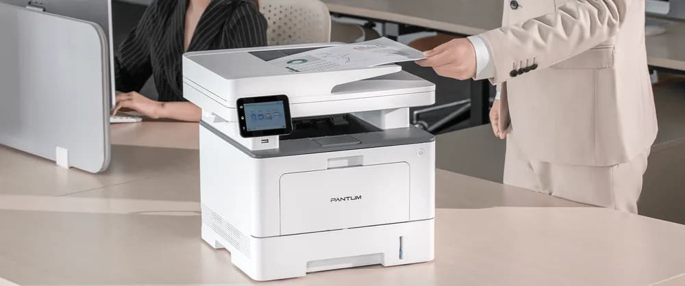 Multifunctional laser PANTUM BM5220ADW, format A4, Monocrom, Duplex, USB + LAN + Wi-Fi