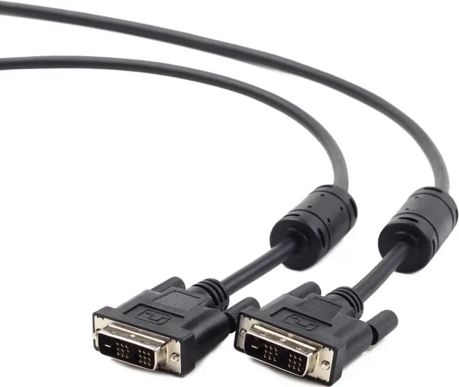 CABLU video GEMBIRD, DVI-D SL (T) la DVI-D SL (T), 1.8m, negru, "CC-DVI-BK-6"