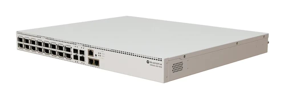 NET ROUTER/SWITCH 16PORT SFP28/CRS520-4XS-16XQ-RM MIKROTIK "CRS520-4XS-16XQ-RM"