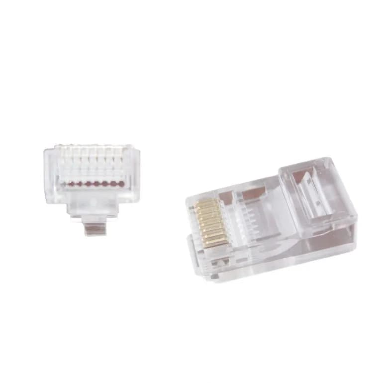 MUFA RJ-45 GEMBIRD pt. cablu UTP, Cat5e, RJ-45 (T) | RJ-45 (T) tip pass-through, plastic, 50 buc, "LC-PTU-01/50"