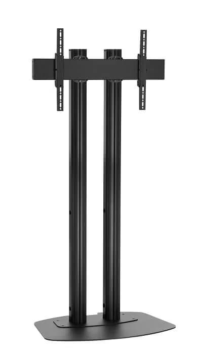 Stand TV podea fix Vogels FD1544 / FD1844 / FD2044 NEGRU max 160 kg.