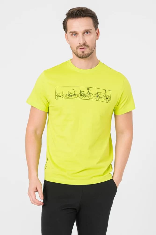 TRICOU MULTIBIKE PEGAS BARBATI LIME PUNCH-S