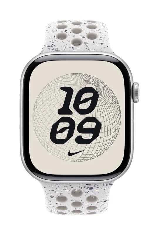 Curea pentru Apple Watch 46mm Veiled Grey Nike Sport Band - S/M