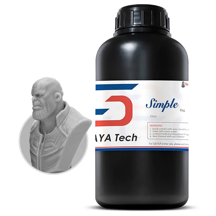 Accesoriu imprimantă 3D Siraya Tech Simple – 1 kg – Grey