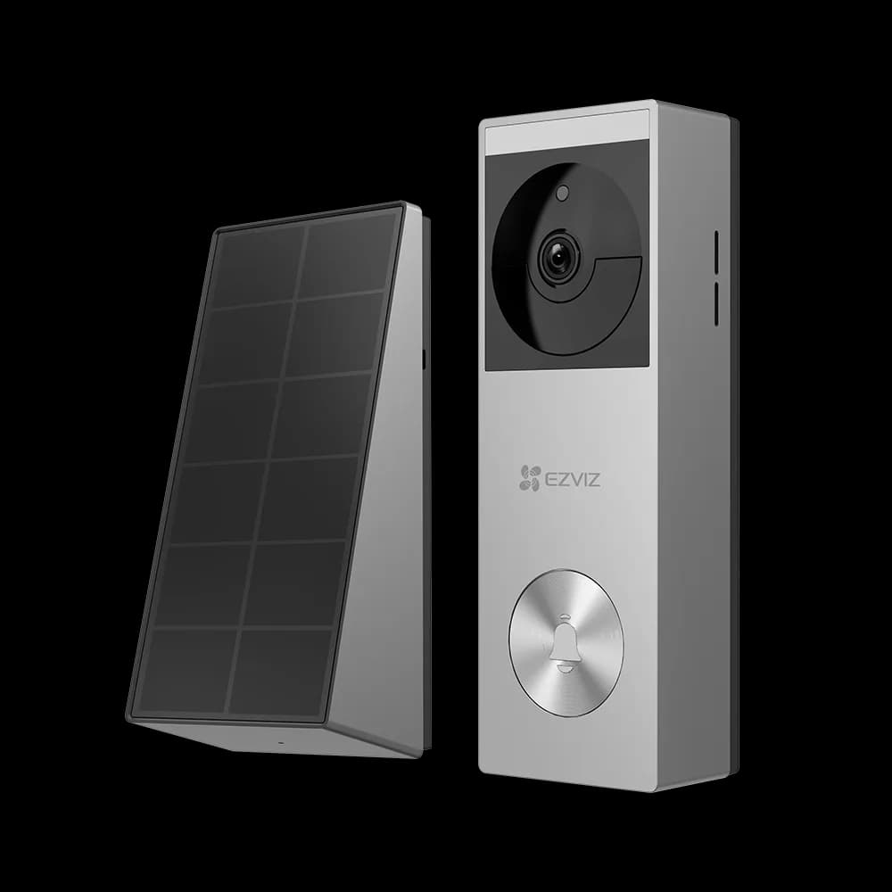 Sonerie smart 2K Ezviz HP3 PRO, lentila fixa: 2.3mm, senzor: 1/2.8" Progressive Scan CMOS, H.265 / H.264, sensing distance: Max. 5 m, microfn si difuzor incorporat, alarma la evenimente: AI-powered human shape detection, wi-fi: IEEE802.11b, 802.11g, 802.11n, frecventa 2.4 GHz ~ 2.4835 GHz, Built-in