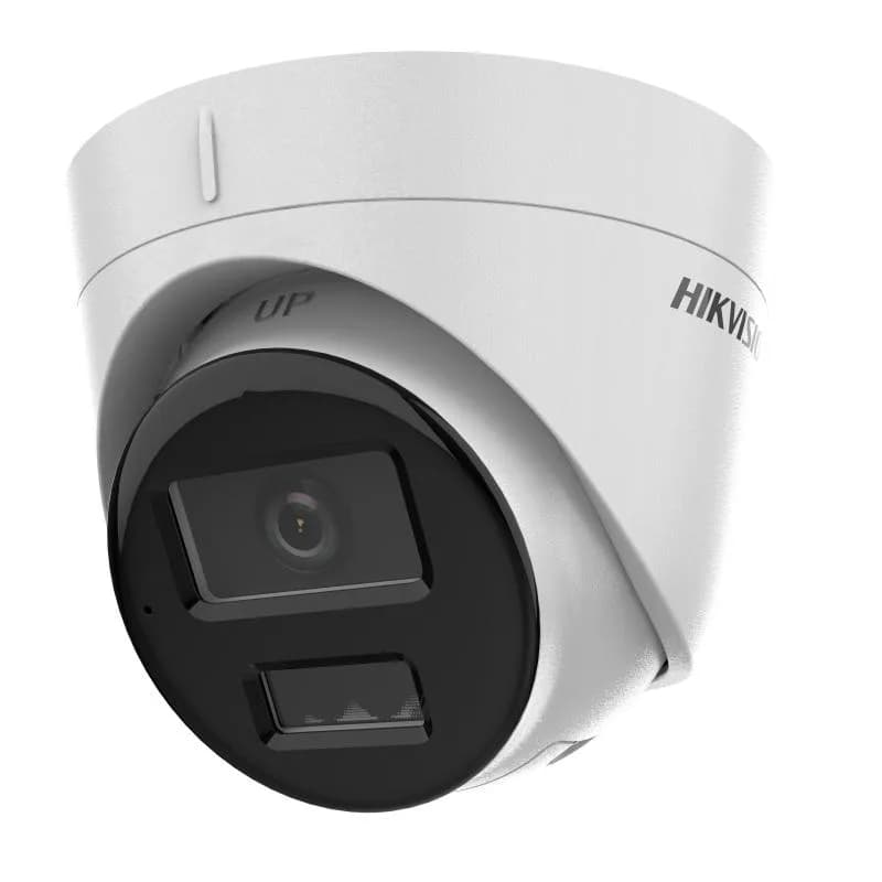 Camera de supraveghere IP Turret 4MP Hikvision DS-2CD1343G2-LIU(2.8MM), lentila fixa: 2.8mm, iluminare min.: Color: 0.005 Lux @ (F1.6, AGC ON),B/W: 0 Lux cu IR: 30m, microfon inclus, alarma la evenimente: Motion detection (support alarm triggering by specified target types (human and vehicle)),video