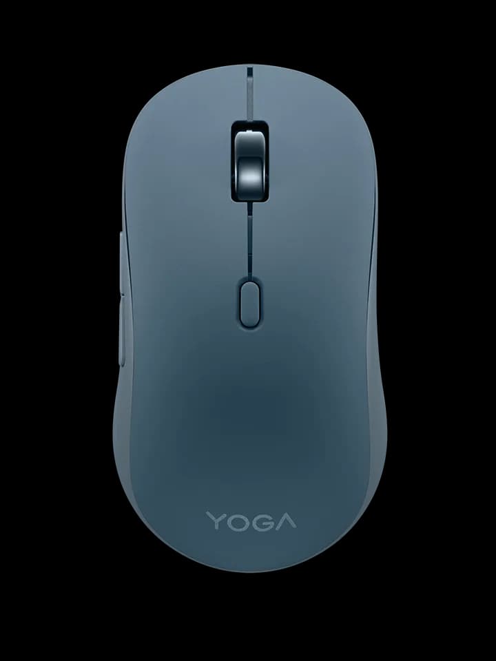Mouse Wireless LENOVO Yoga, 4000 dpi, Albastru