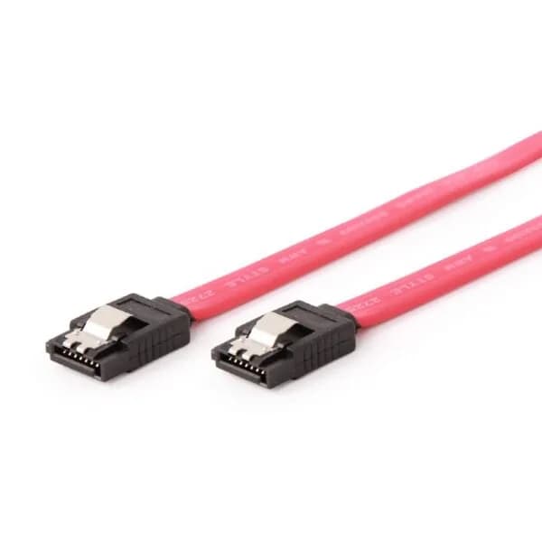CABLU date Spacer, S-ATA 3 (T) la S-ATA 3 (T), metal clips, 30cm, "SPIC-SATA-SATA-0.3m"