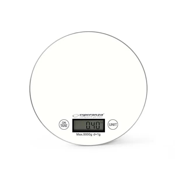 Cantar de bucatarie Esperanza Mango EKS003W max. 5kg Alb "EKS003W"