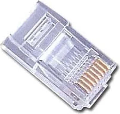 MUFA RJ-45 GEMBIRD pt. cablu UTP, Cat5e, RJ-45 (T), plastic, 10 buc, "PLUG3UP6/10"