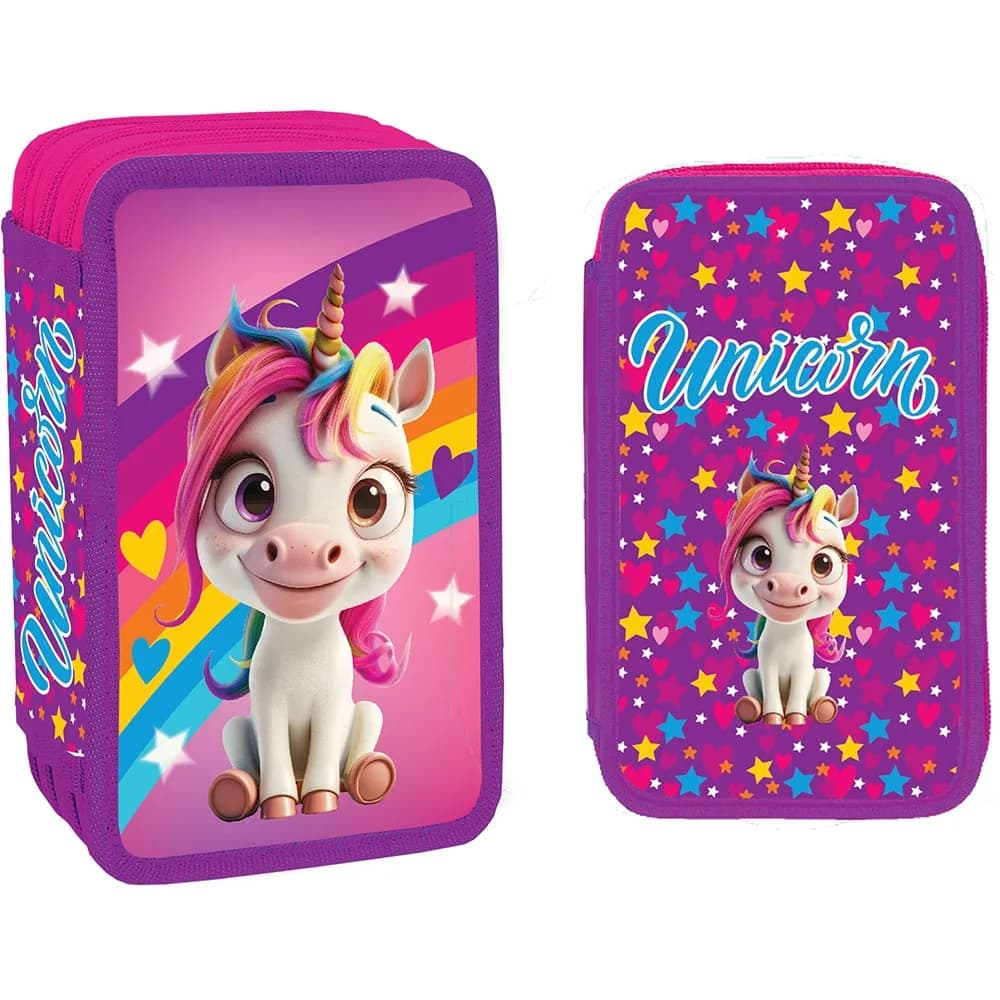 Penar echipat, 3 fermoare, 39 piese, UNICORN - S-COOL