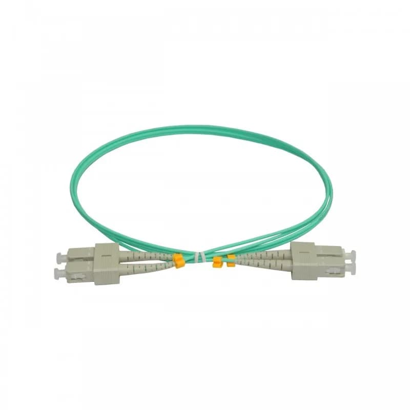 Patchcord FO SC/PC-SC/PC, MM OM3 50/125, manta LSZH 2.0mm, duplex 1m, "SC-SC-MM3/DX-1"