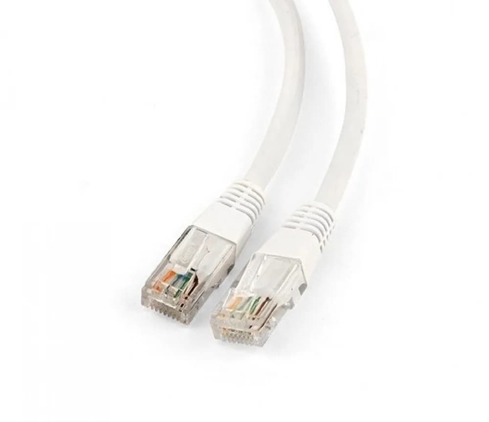 PATCH CORD UTP SPACER Cat5e, cupru-aluminiu, 2 m, alb, AWG26, "SP-PT-CAT5-2M"