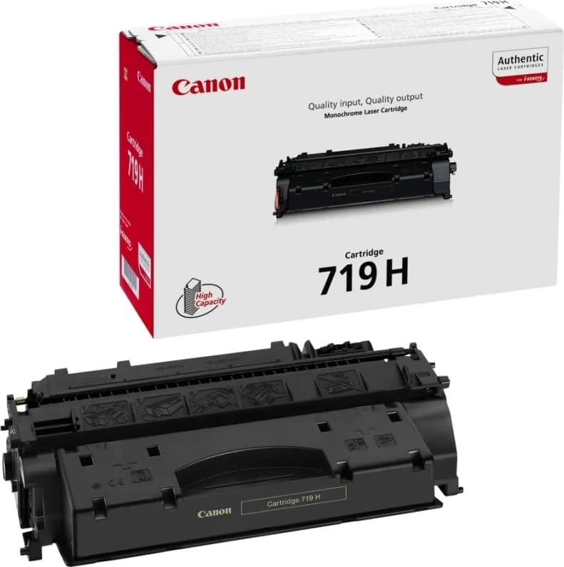 Toner Original Canon Black, CRG-719H, pentru LBP-251|LBP-252|LBP-253|LBP-6300|LBP-6310|LBP-6650|LBP-6670|LBP-6680|MF-5840|MF-5880|MF-5940|MF-5980|MF-6140|MF-6180|MF-411|MF-416|MF-418|MF-419, 6.4K, "CR3480B002AA"