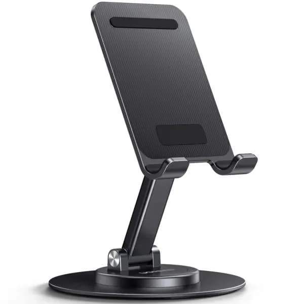 SUPORT Telefon Ugreen, "LP805" pt. SmartPhone, fixare pe birou, universal cu unghi reglabil, metalic, gri "35152" - 6941876231522