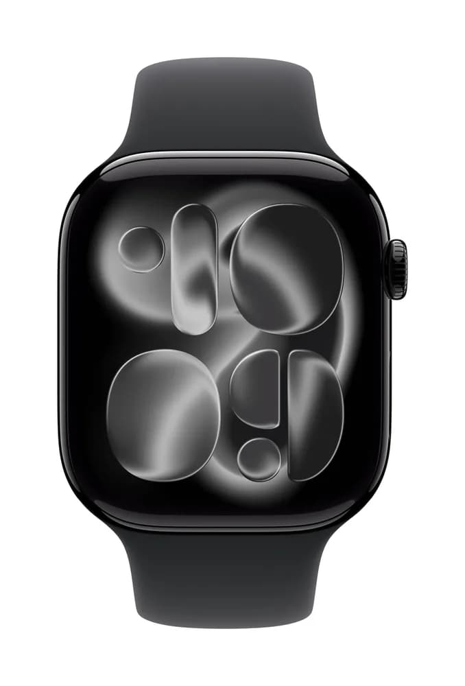 Curea pentru Watch 46mm, Sport Band, Black - S/M "MXM23ZM/A"