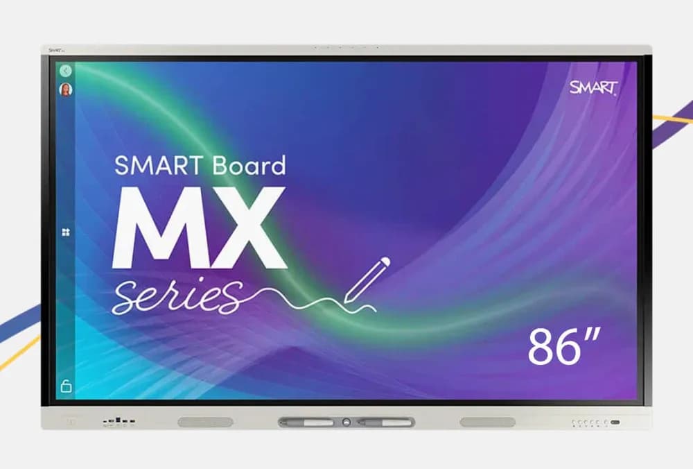 Display SMART Board® MX286-V5 Educational 86'', 16:9, Android 13