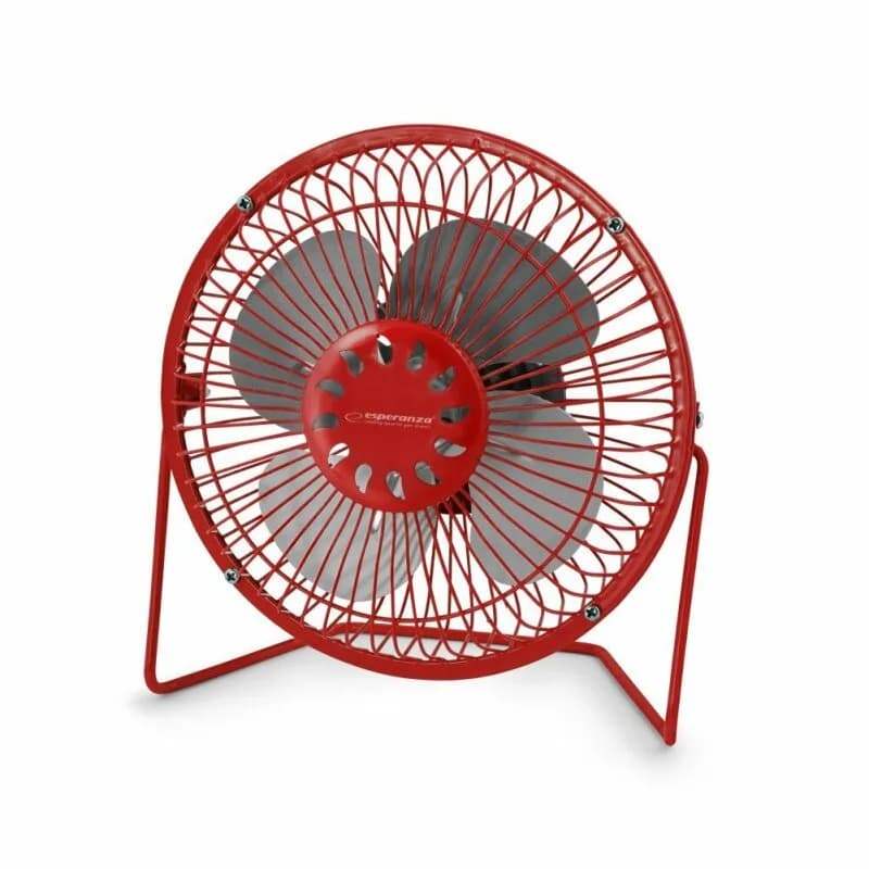 Ventilator portabil Esperanza YUGO EA149R USB 2.5W Rosu "EA149R"