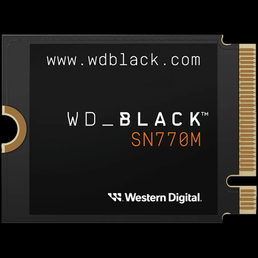 SSD WD Black SN770M 1TB M.2 2230 PCIe Gen4 x4 NVMe, Read/Write: 5150/4900 MBps, IOPS 740K/800K, TBW: 600 "WDS100T3X0G-00CHY0"