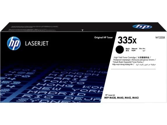 Toner Original HP Black, nr.335X, pentru LaserJet M438|M442|M443, 13.7K, "W1335X"