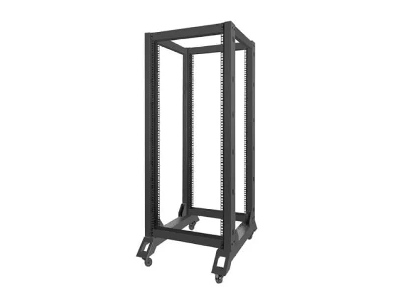 Rack deschis 19" 27U, 600x800, negru V2