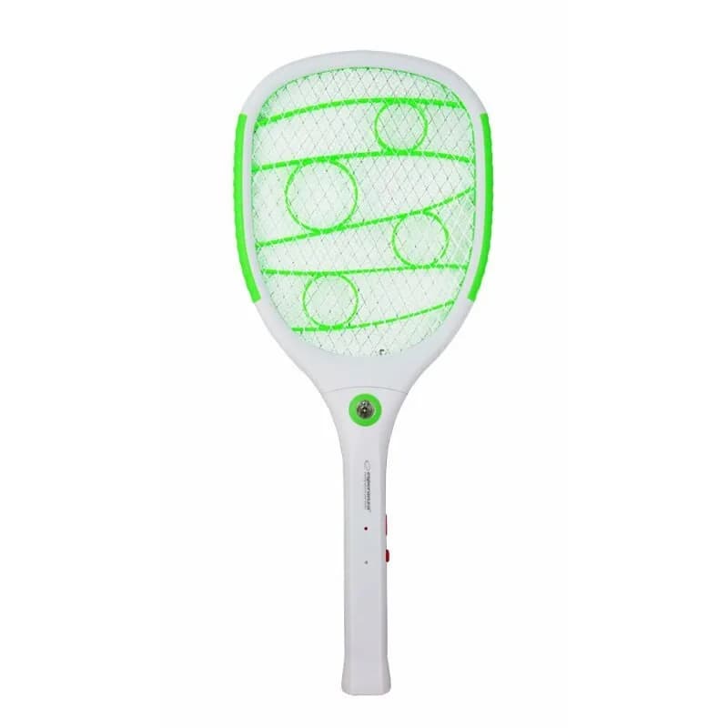 Paleta electrica anti-insecte 3 in 1 Esperanza Bluntman EHQ010G 3W 22cm LED Alb/Verde "EHQ010G"