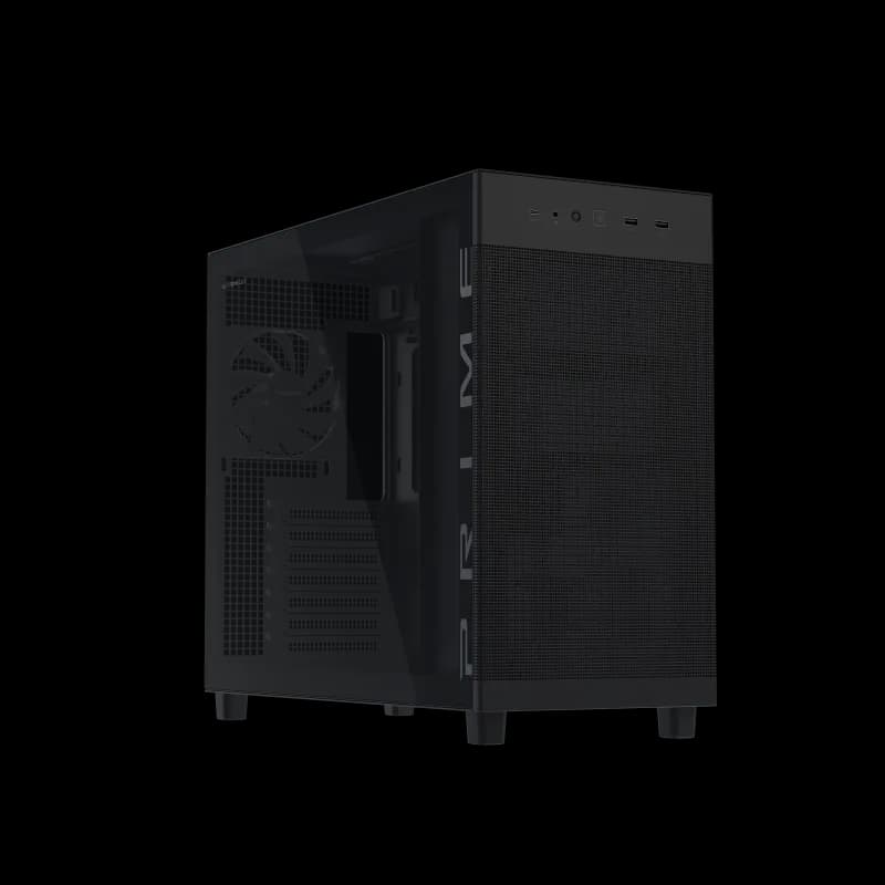 Carcasa ASUS PRIME AP303 TG, Mid Tower, Black
