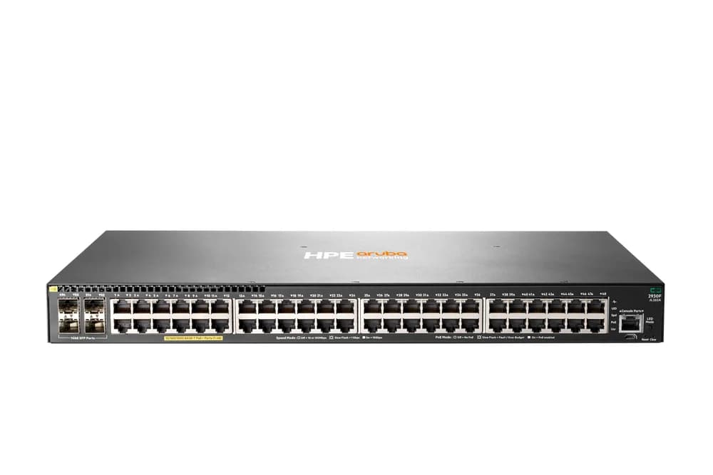 NET SWITCH 48PORT 4SFP/POE+ 2930F JL262A ARUBA BY HPE "JL262A#ABB"