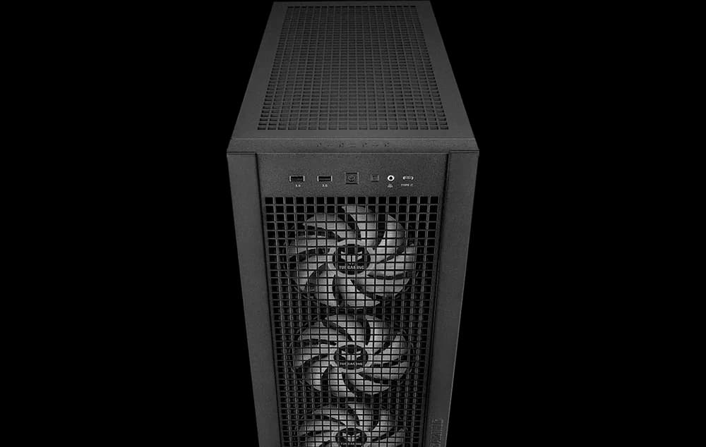 Carcasa ASUS GT302 ARGB, RGB, Mid Tower, Black
