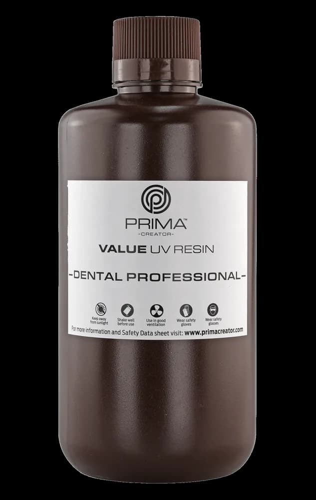 Rășină 3D PrimaCreator Value Dental Professional – 1 kg – Almond