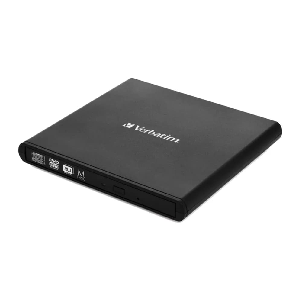 DVD-RW extern, VERBATIM, interfata USB 2.0, negru, include Nero Burn & Archive "98938"
