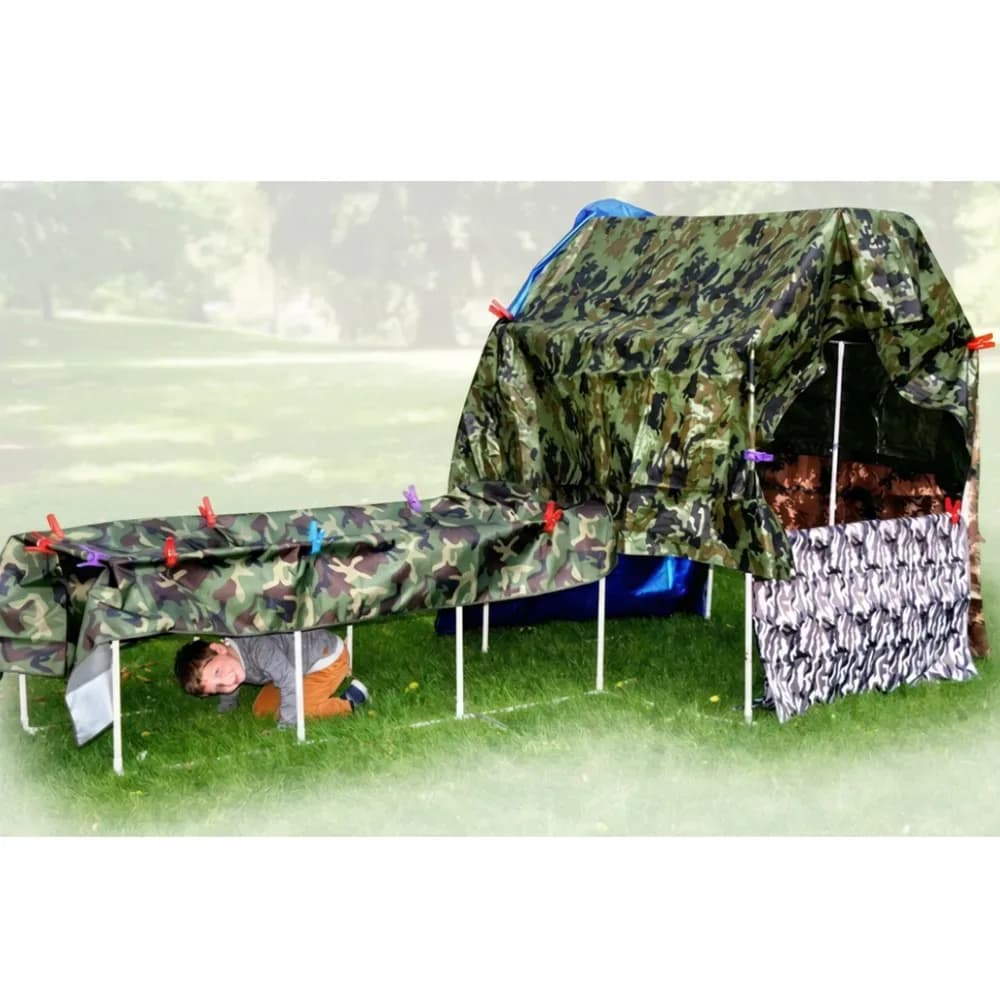 Cadre pentru colibă „House Hideaway” (kit extra mare pentru construit bârloguri)