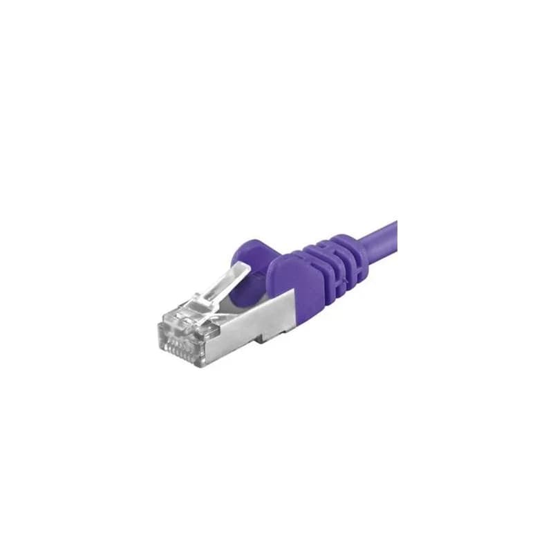 Patchcord SFTP RJ45-RJ45 Cat.6A, 3m, violet, "SFTP-6A-3-V"
