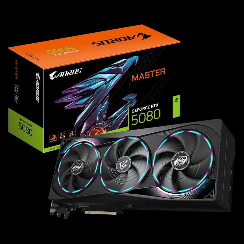 Placa video Gigabyte GeForce RTX 5080, 16GB GDDR7, PCI Express 5.0, 256bit