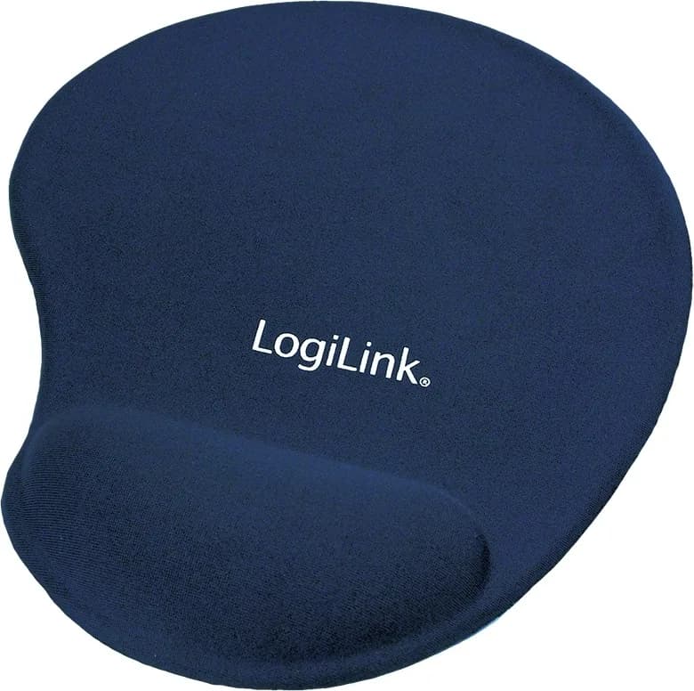 MousePAD LOGILINK, cauciuc si gel, 200 x 220 x 3 mm, albastru, "ID0027B"