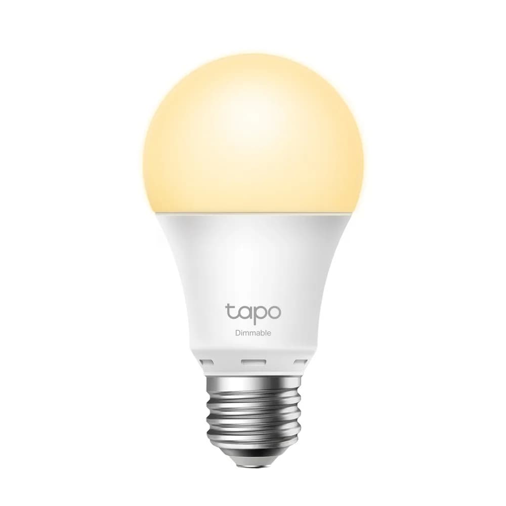 BEC LED wireless TP-LINK, 800lm, 8.7W, E27, se conecteaza la router Wi-Fi, intensitate reglabila, control prin smartphone cu aplicatia TAPO "Tapo L510E"