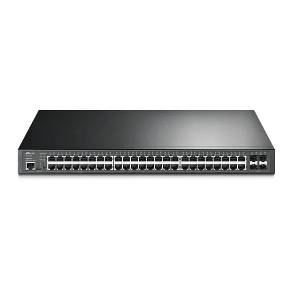 SWITCH TP-LINK L2 Managed 52-Port Gigabit L2+ Managed Switch with 48-Port PoE+, carcasa metalica, rackabil "SG3452P"