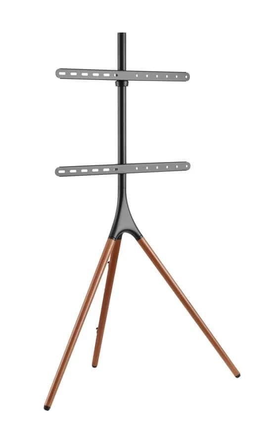 Tripod elegant tip șevalet pentru TV 45"-65" Blackmount FS12-46F, max.32kg, negru-nuc