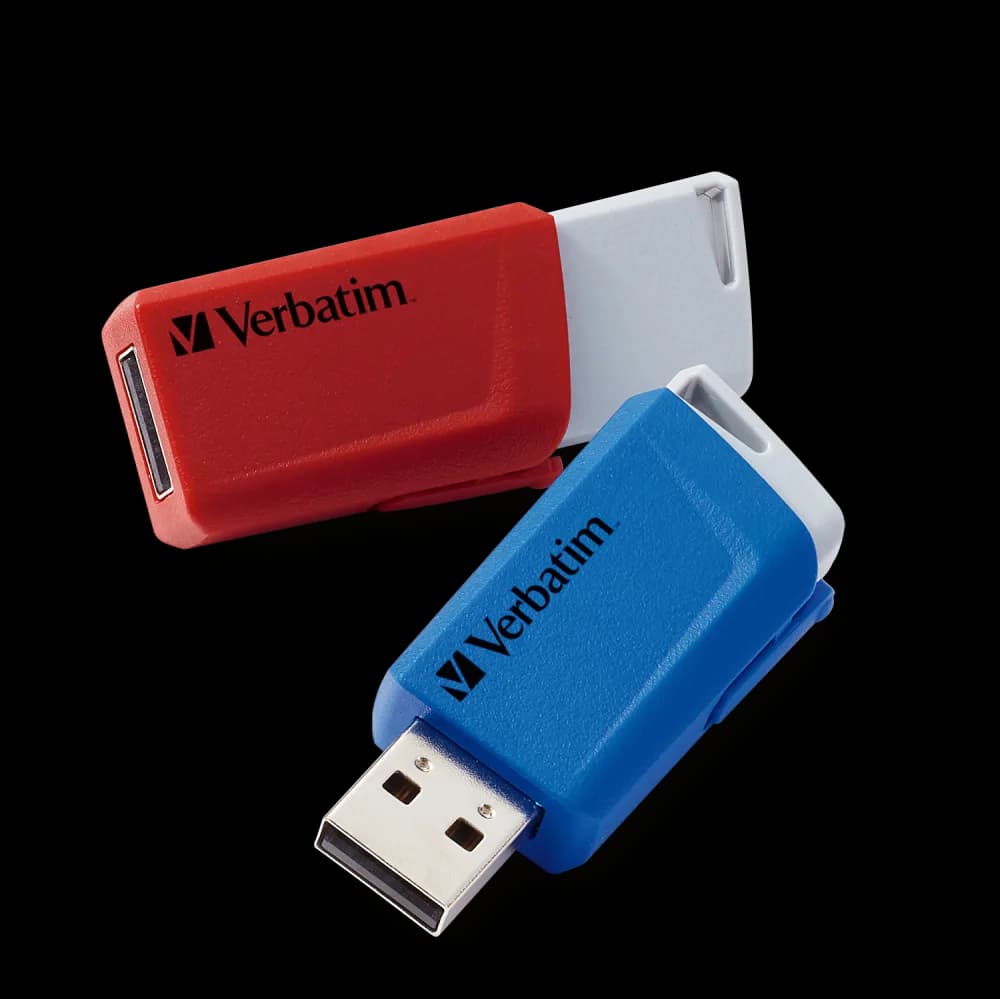 MEMORIE USB VERBATIM StoreNClick 2X32GB USB 3.0 ROSU/NEGRU "49308"