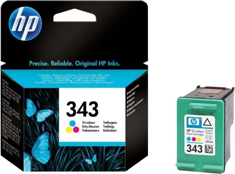 Cartus Cerneala Original HP Color, nr.343, pentru DJ460C|57xx|65xx|PSC1510|1600|2xxx, "C8766EE"