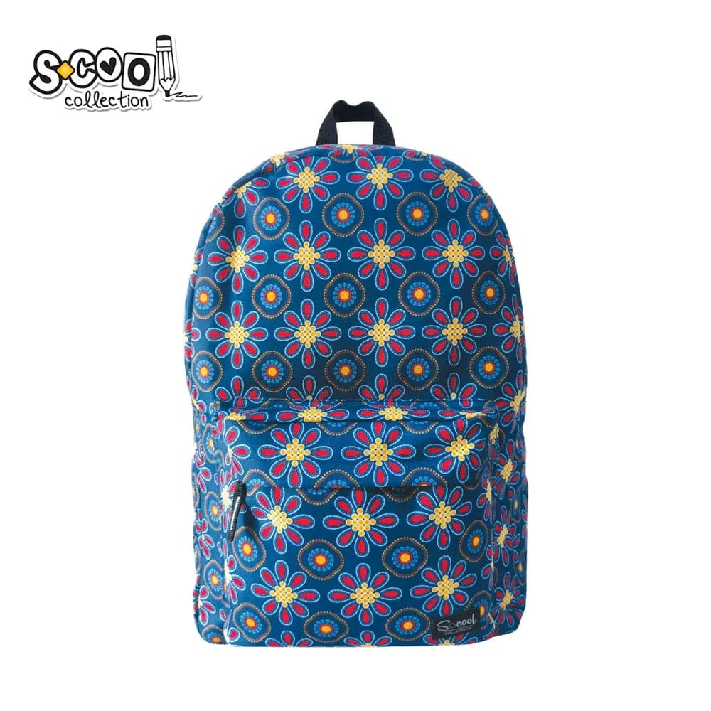 Ghiozdan CLASSIC, 43x30x16 cm, PATTERNS - S-COOL