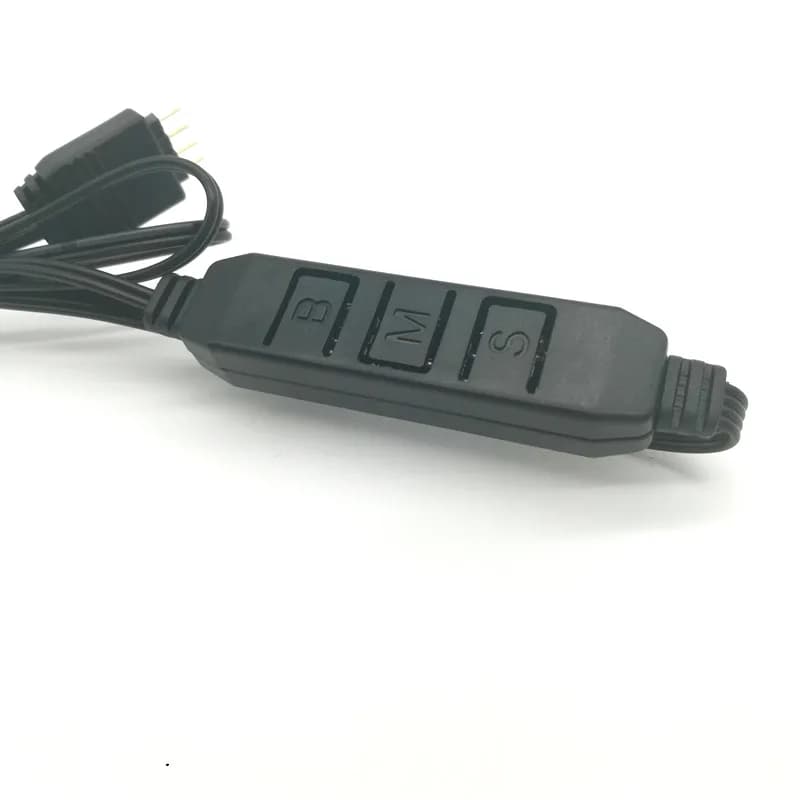 Fan RGB Controller Thermalright, 5V, conector SATA, RGHB Connector + 5V 3 pin , negru, "RGB Fan Controller 5v"