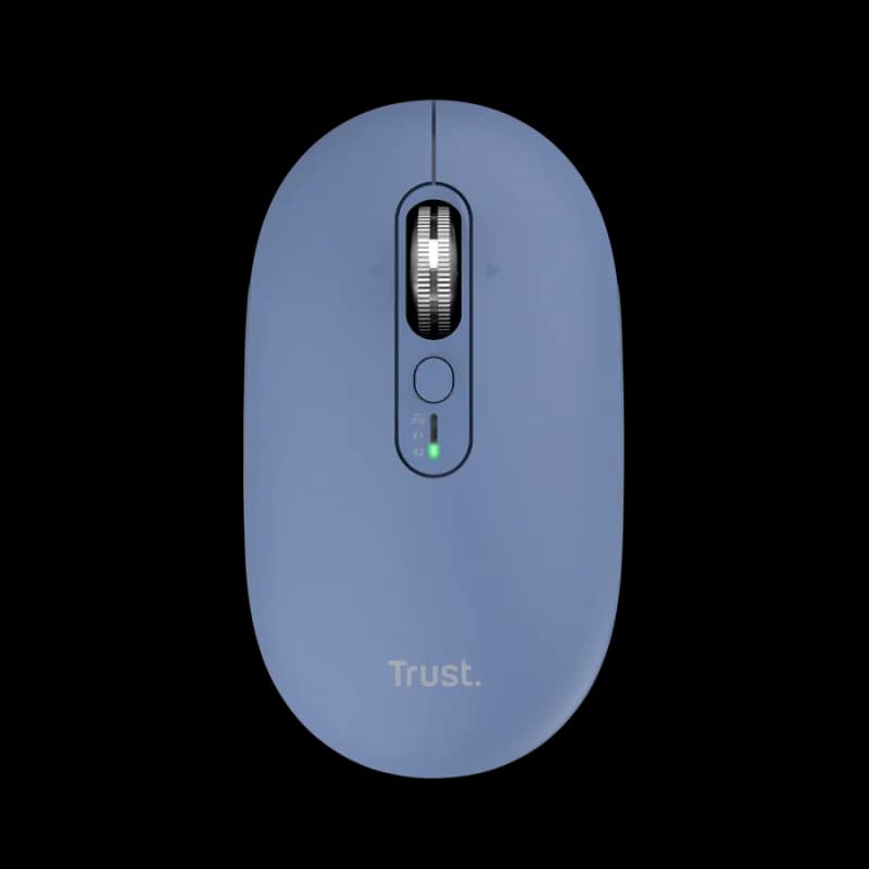 Mouse Wireless Trust Seron Slim Multi, 3200 dpi, Albastru