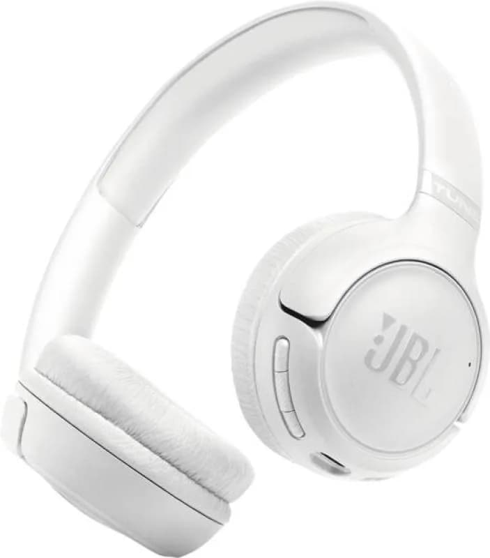 Casti Head-band JBL Tune 530BT, Wireless, Alb