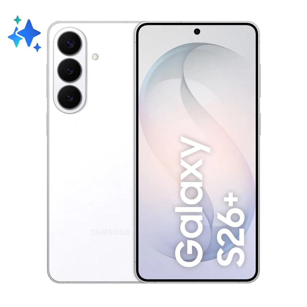 Smartphone Galaxy S26+ 256GB 12GB RAM 5G Dual SIM White "SM-S947BZWDEUE"