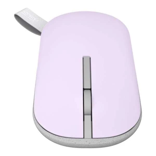 Mouse Wireless ASUS Marshmallow MD100, 1600 DPI, Liliac